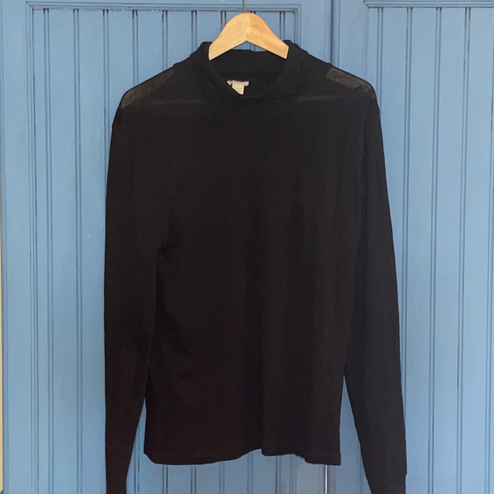 EUC! J. Crew Black Turtleneck